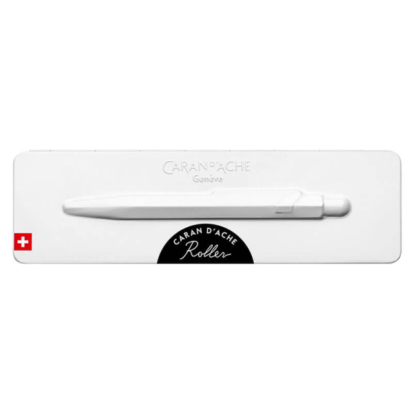 Caran d'Ache, Rollerball 849, mattschwarz, mit slim case